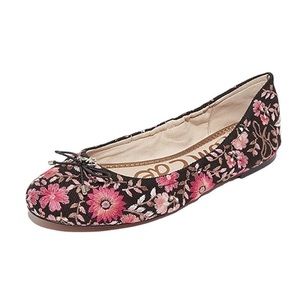 SAM EDELMAN | Felicia Floral Embroidered Flats